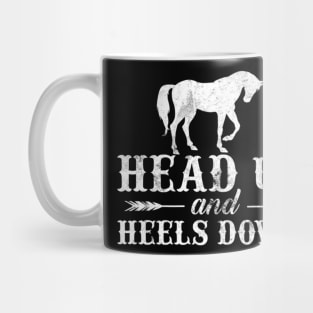 head up and heels down Mug